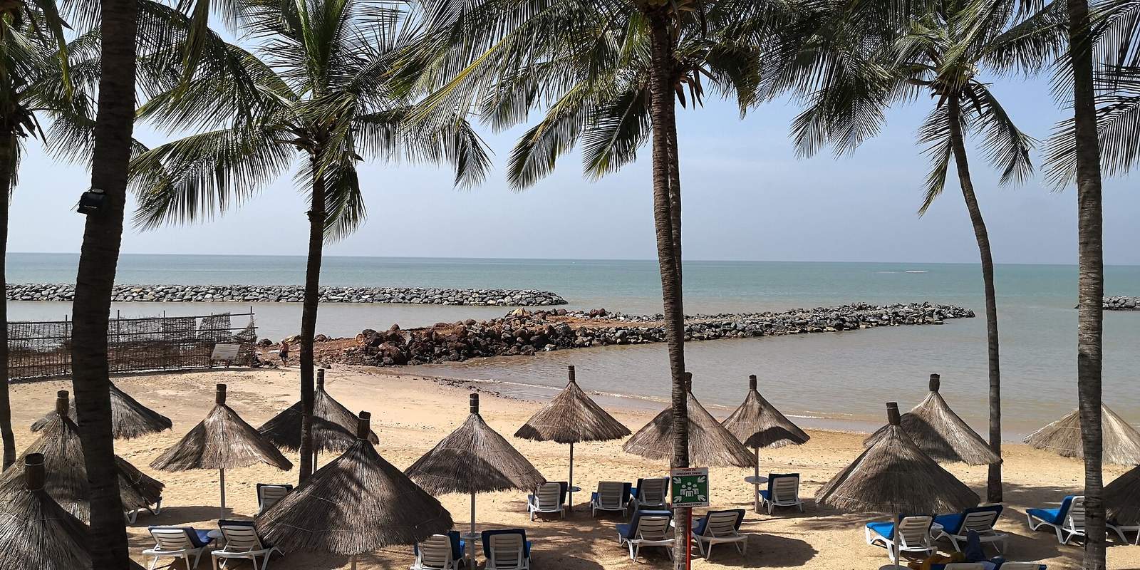Plage de Saly au Sénégal
